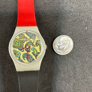 Vintage ladies Swatch LM105 ‘Sheherazade’ watch RARE new battery.